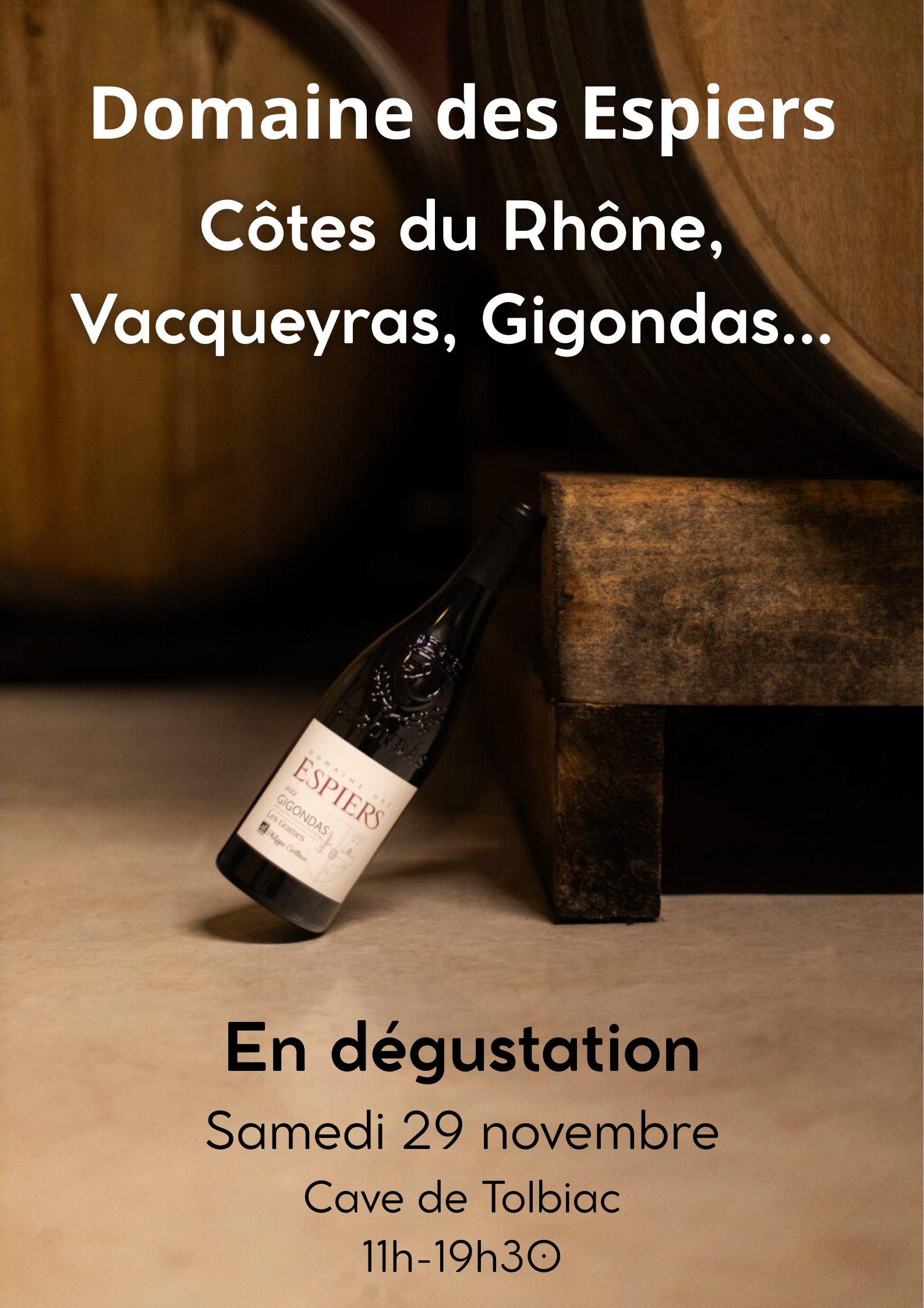 Gigondas domaine des Espiers