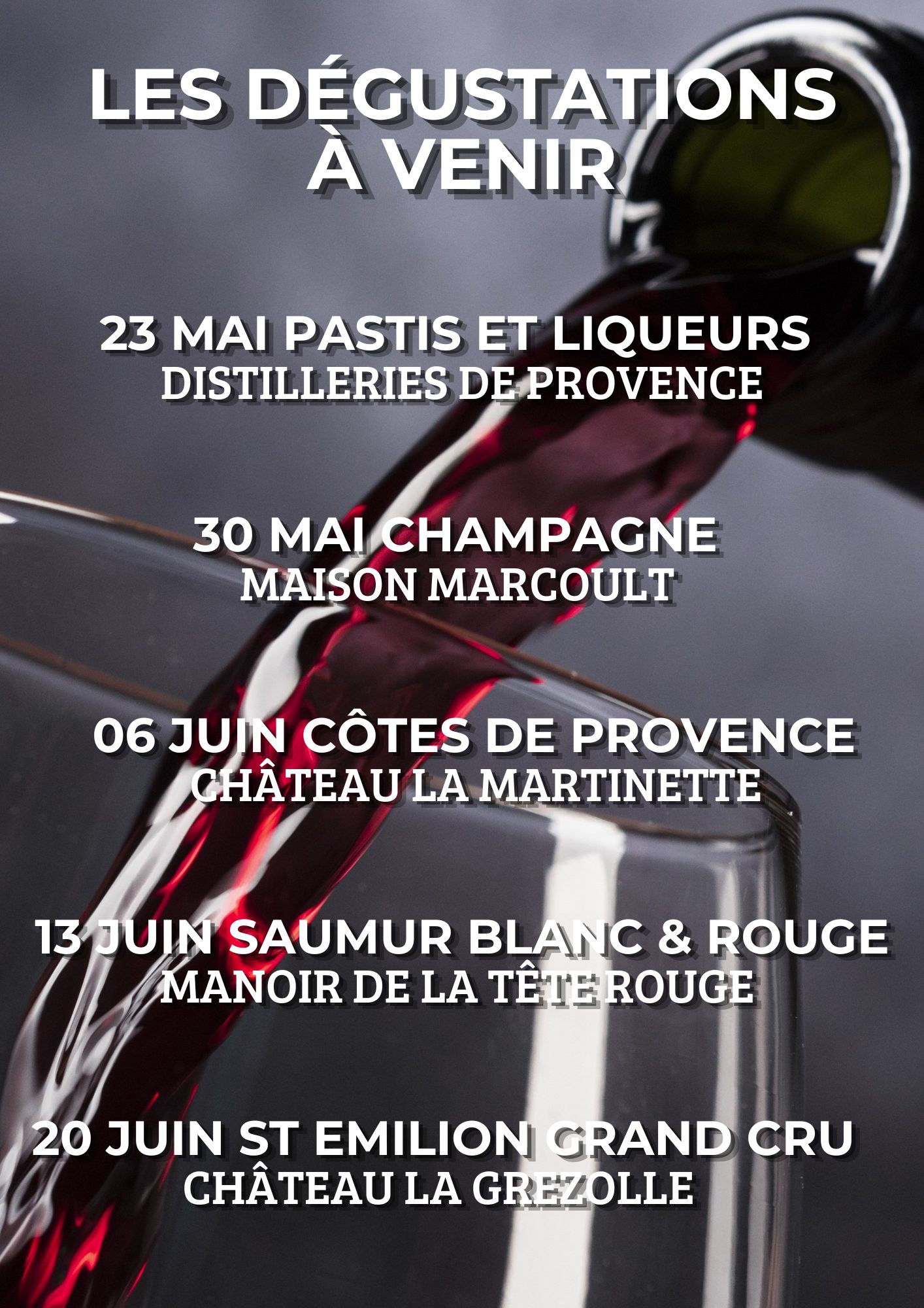 dégustation